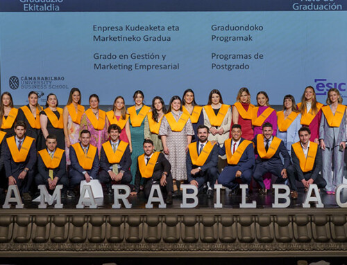 Galería de imágenes: Graduación del alumnado del Grado en Gestión y Marketing Empresarial de Cámarabilbao 2024