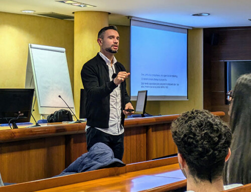 Iñaki Positivo inspira a los futuros líderes del Marketing Digital en Cámarabilbao University Business School