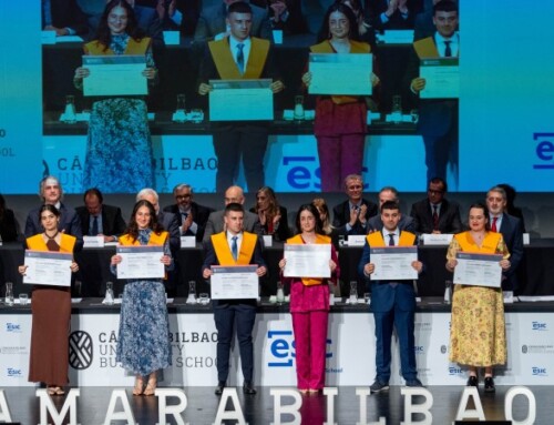 Galería de imágenes: Graduación del alumnado del Grado en Gestión y Marketing Empresarial de Cámarabilbao 2025