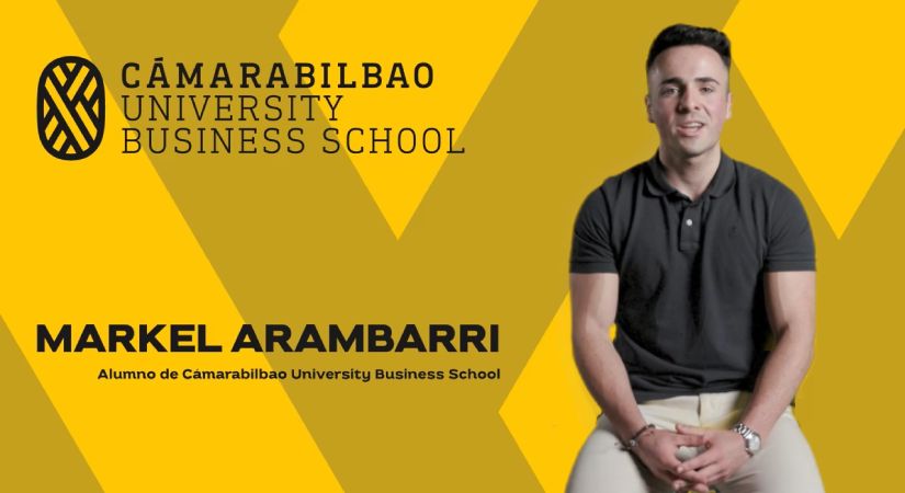 Mikel Arambarri, estudiante del Grado en Gestión y Marketing Empresarial nos cuenta cómo ha sido su experiencia estudiando en Cámarabilbao University Business School.